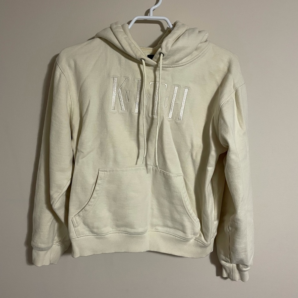 Kith 2 Piece Cream Tracksuit Set